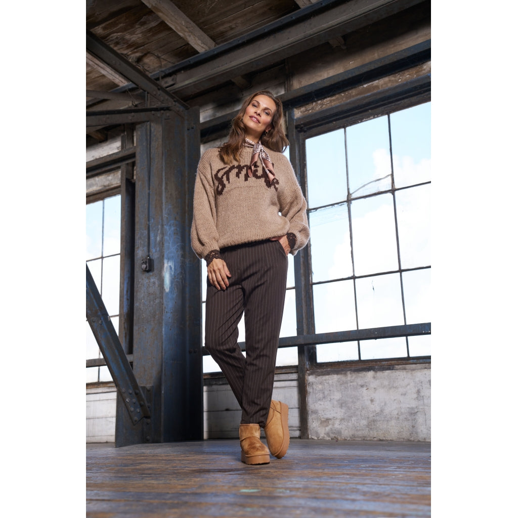 MARTA DU CHATEAU Marta du Chateau dame bukser MdcEmerald 256423 Pant Moro4