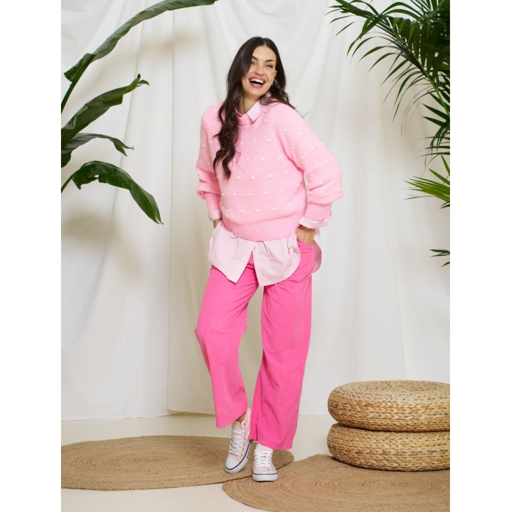 MARTA DU CHATEAU Marta du Chateau dame bukser MdcFlorence 62786 Pant Fuxia1387