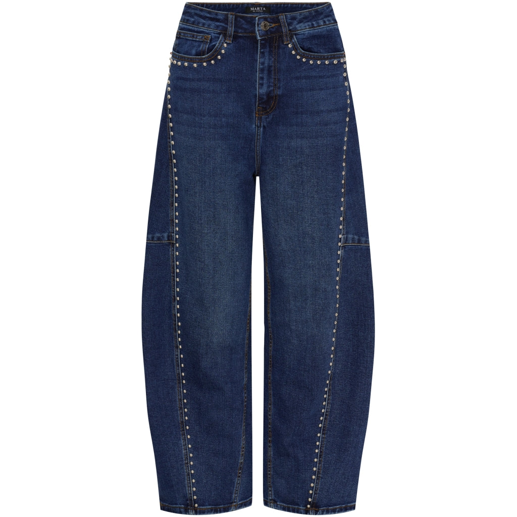MARTA DU CHATEAU Marta du Chateau dame bukser MdcIngeborg MDC214-8524 Jeans Denim