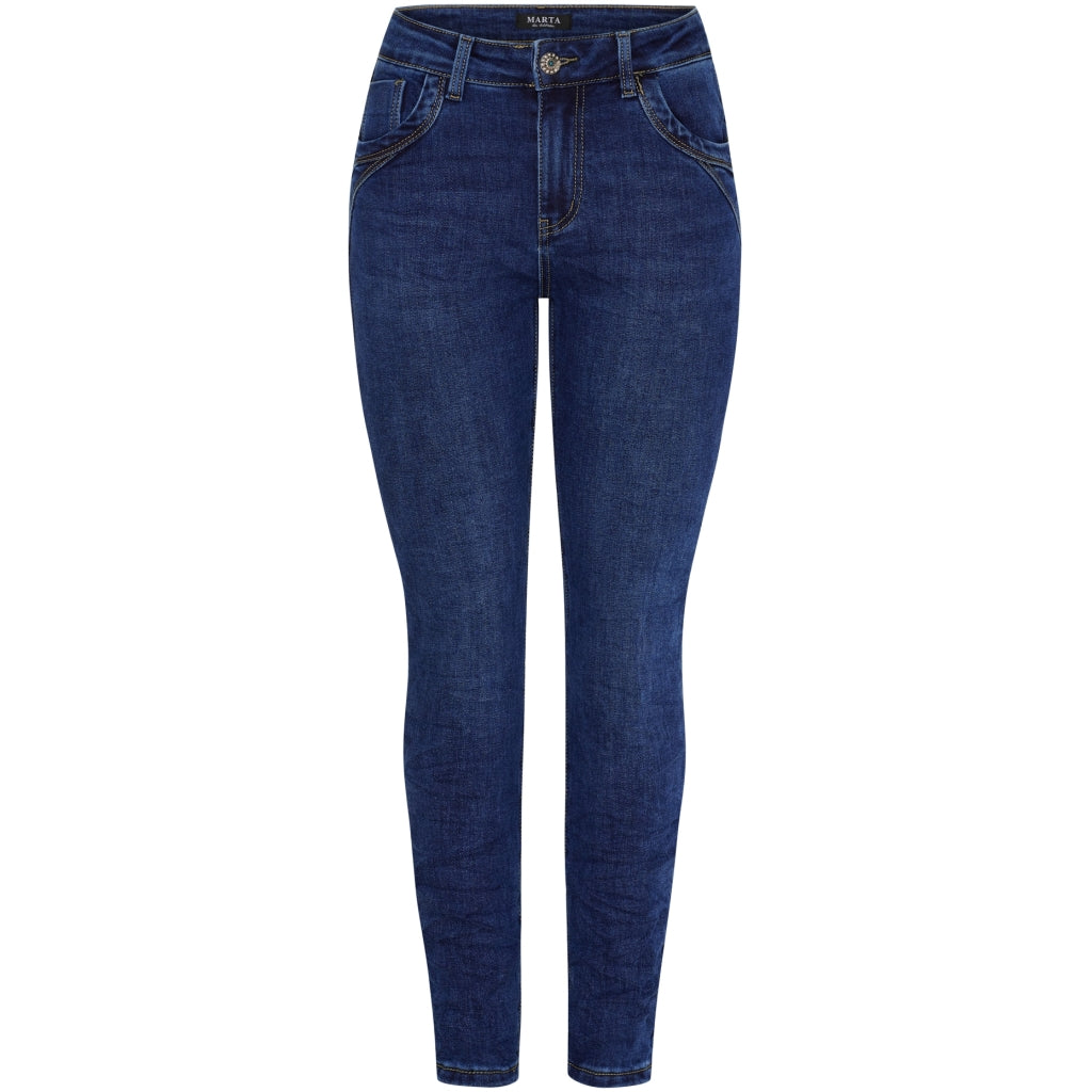 MARTA DU CHATEAU Marta du Chateau dame bukser MdcKeira MDC217-26195 Jeans Denim