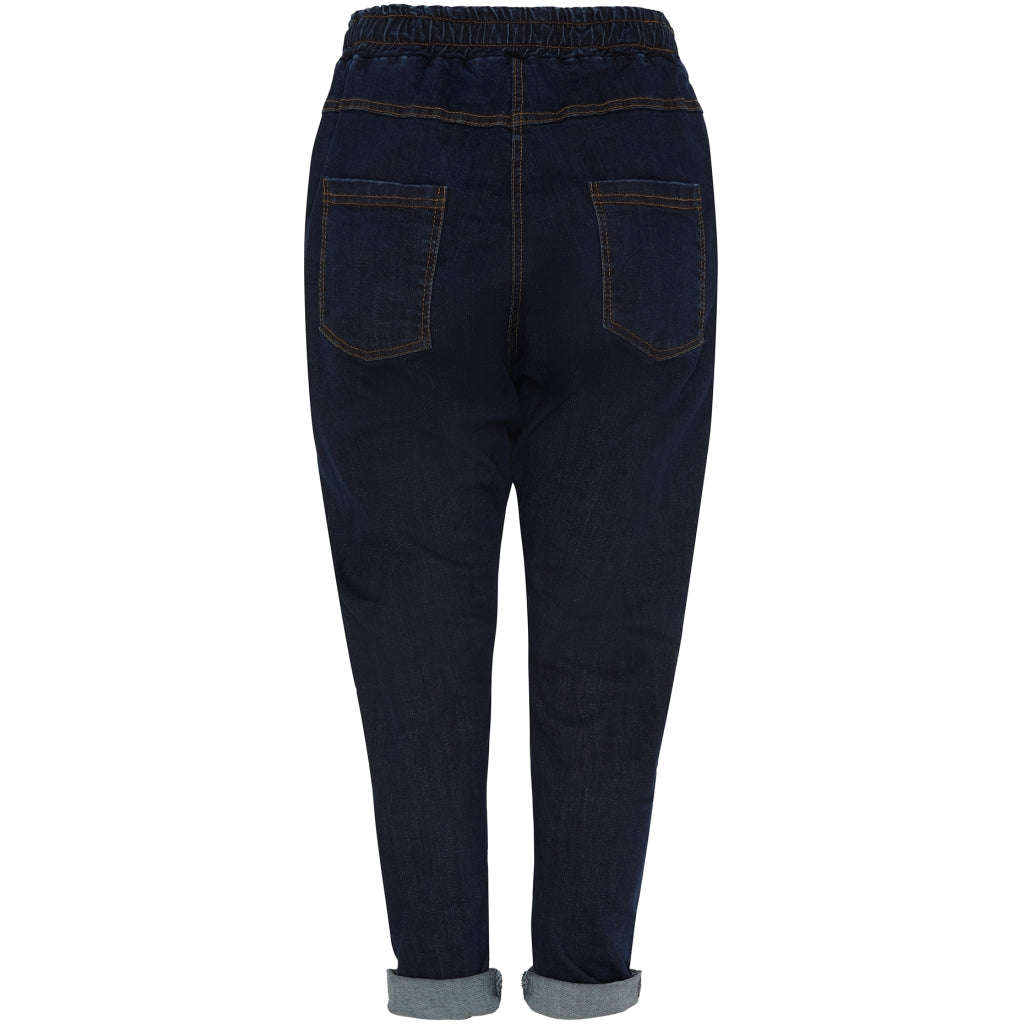 MARTA DU CHATEAU Marta du Chateau dame bukser MdcLucia 68551 Jeans Dark Blue