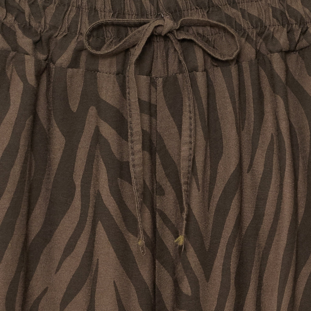 MARTA DU CHATEAU Marta du Chateau dame bukser MdcLupus 22598 Pant Zebra Brown