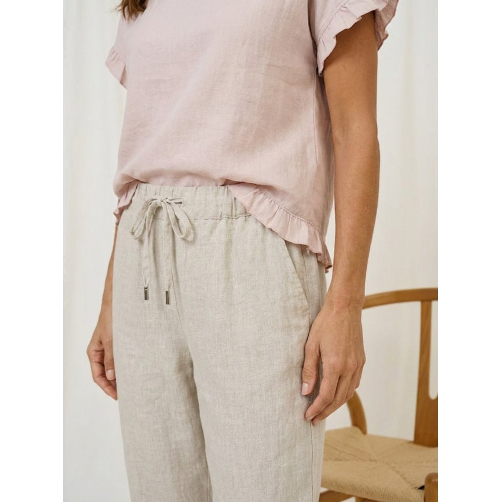 MARTA DU CHATEAU Marta du Chateau dame bukser MdcMiva 62657L Pant Sabbia