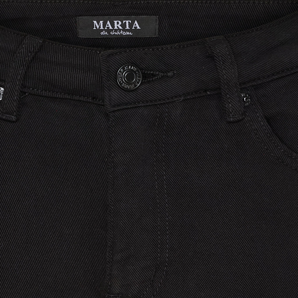 MARTA DU CHATEAU Marta du Chateau dame bukser MdcNat MDC224-8714 Jeans Black