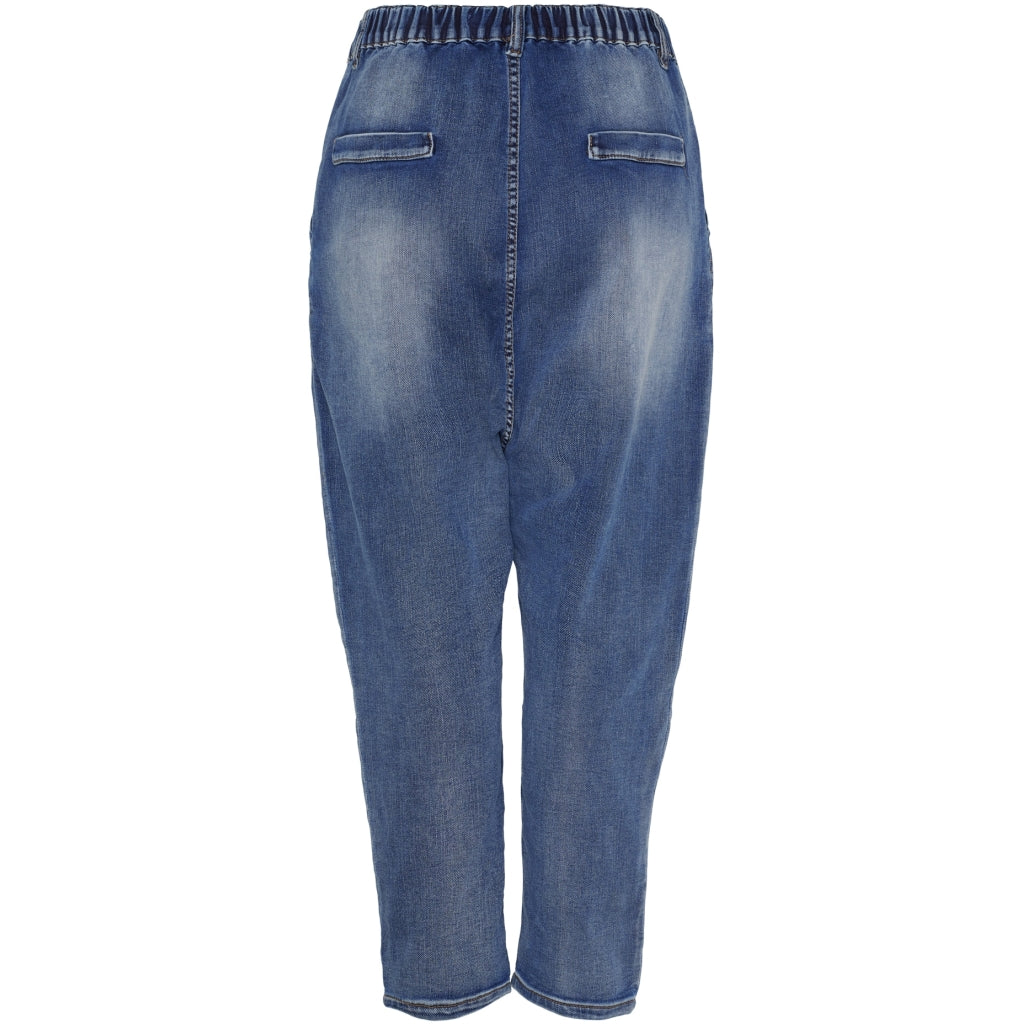 MARTA DU CHATEAU Marta du Chateau dame bukser MdcOttavia MDC223-1784 Jeans Blue Denim