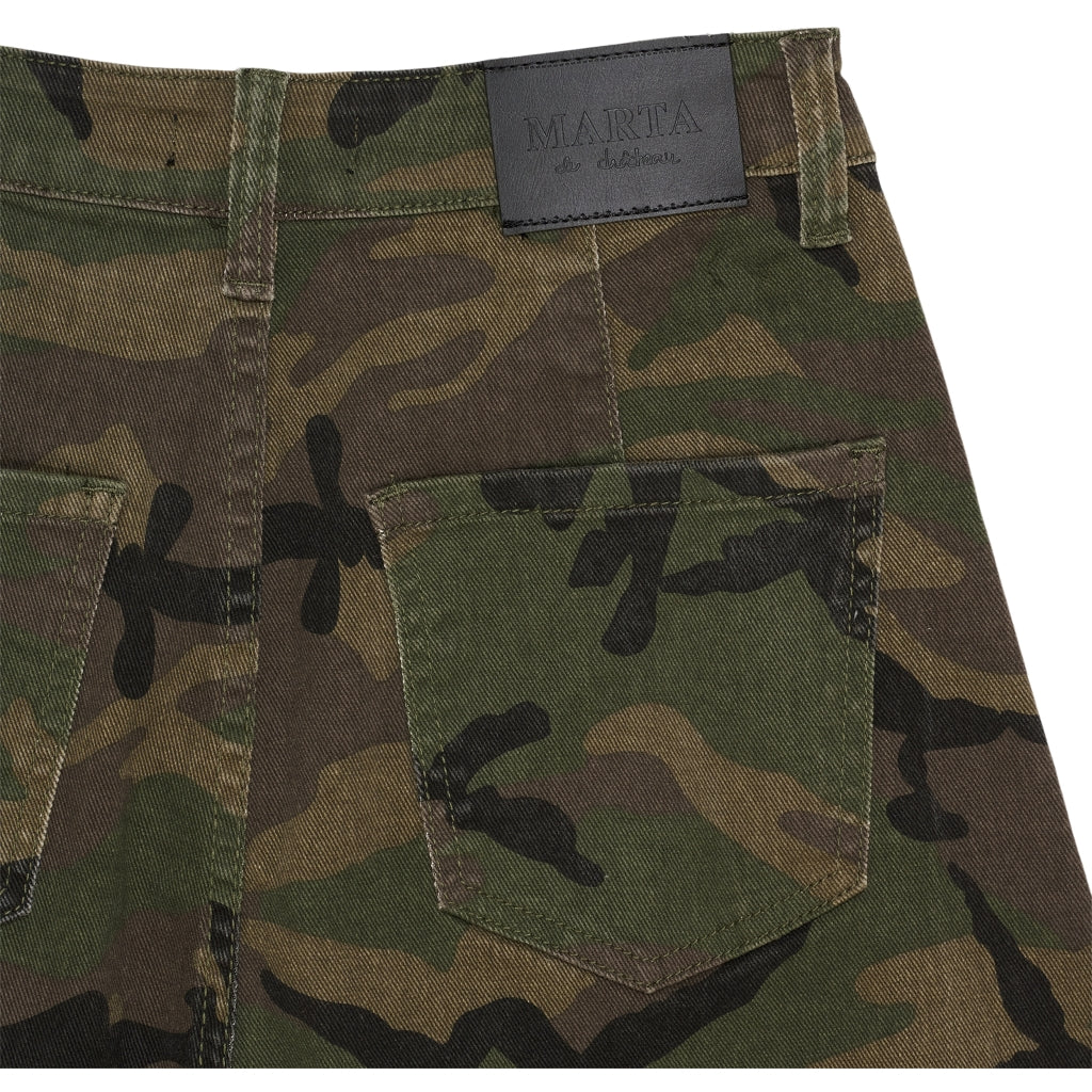 MARTA DU CHATEAU Marta du Chateau dame bukser MdcParis MDC232-JP9305 Jeans Camo