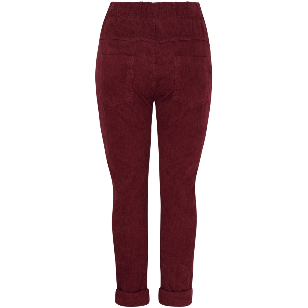MARTA DU CHATEAU Marta du Chateau dame bukser MdcPecan 22080 Pant Bordeaux