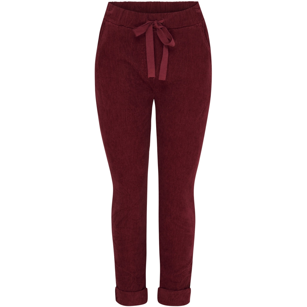 MARTA DU CHATEAU Marta du Chateau dame bukser MdcPecan 22080 Pant Bordeaux