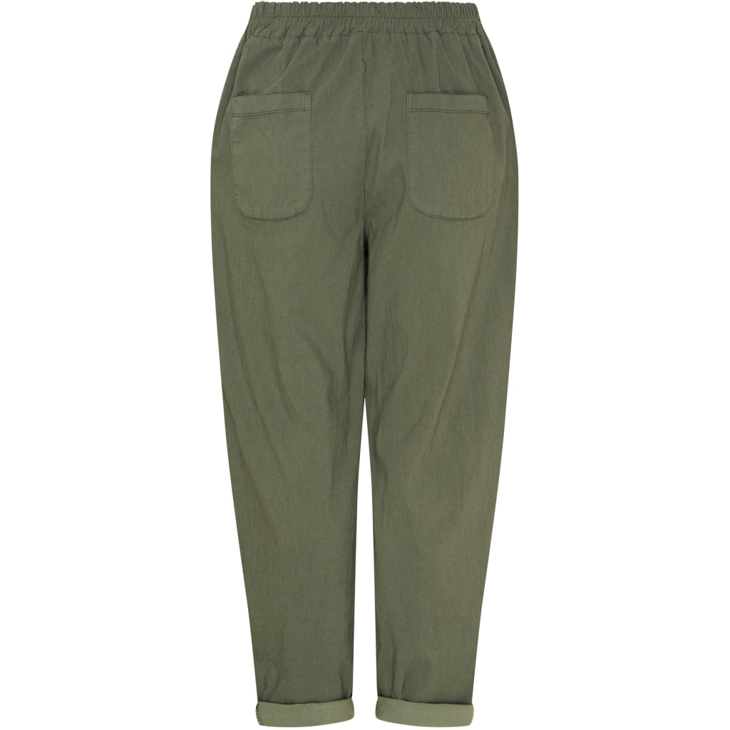 MARTA DU CHATEAU Marta du Chateau dame bukser MdcRaffaella 8594 Pant Dark Khaki