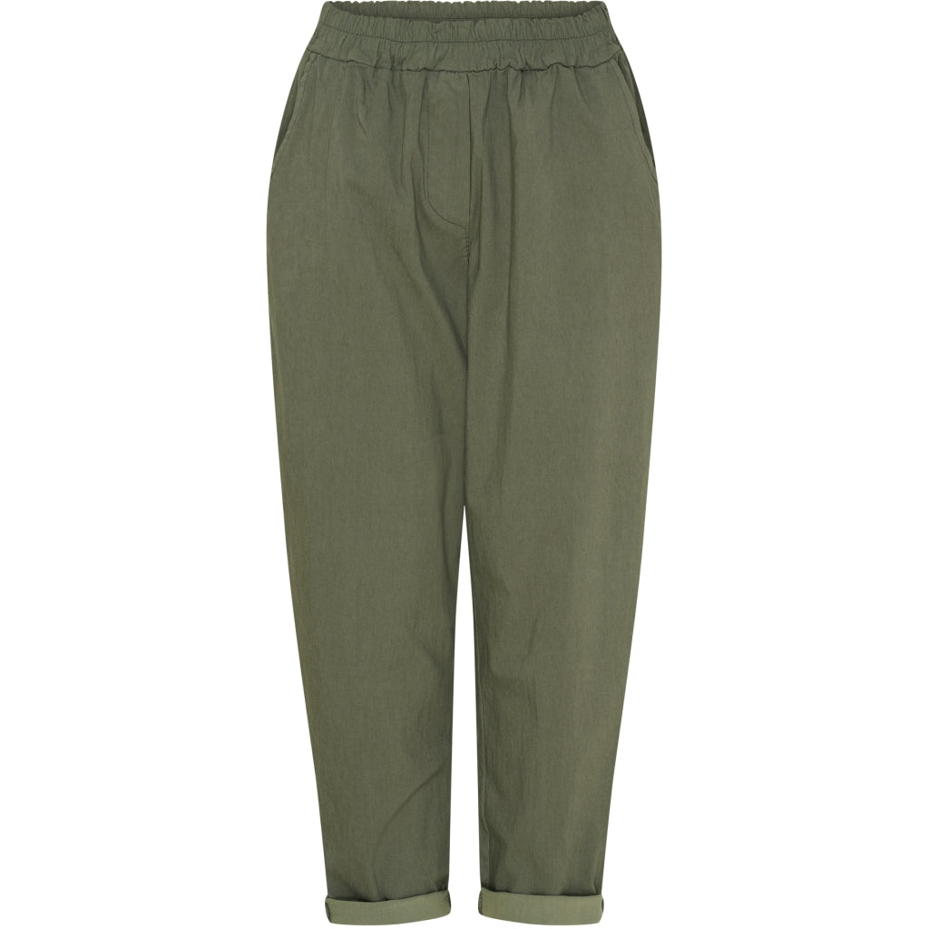 MARTA DU CHATEAU Marta du Chateau dame bukser MdcRaffaella 8594 Pant Dark Khaki