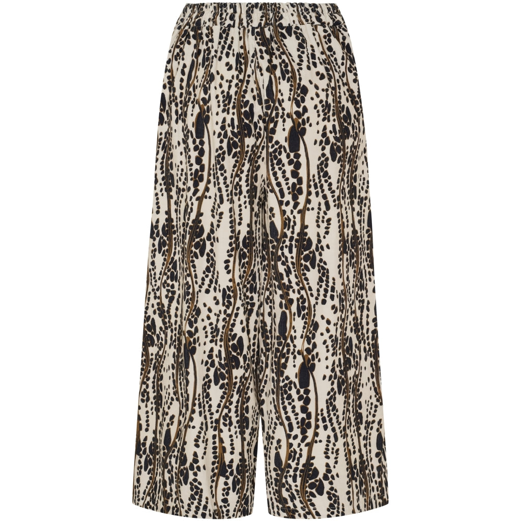 MARTA DU CHATEAU Marta du Chateau dame bukser MdcRoselyn 256244-3 Pant Nero Print