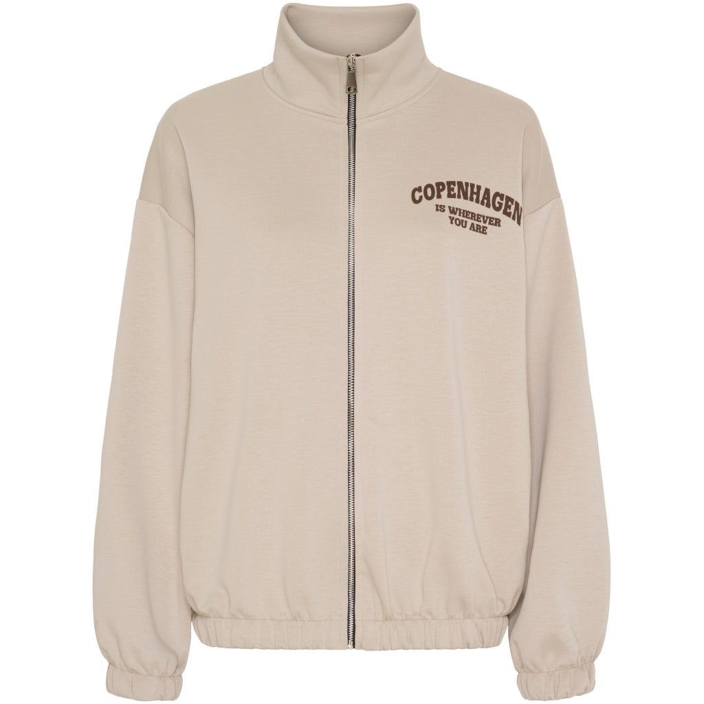 MARTA DU CHATEAU Marta du Chateau dame cardigan MdcNete 22669 Cardigan Beige/Moro