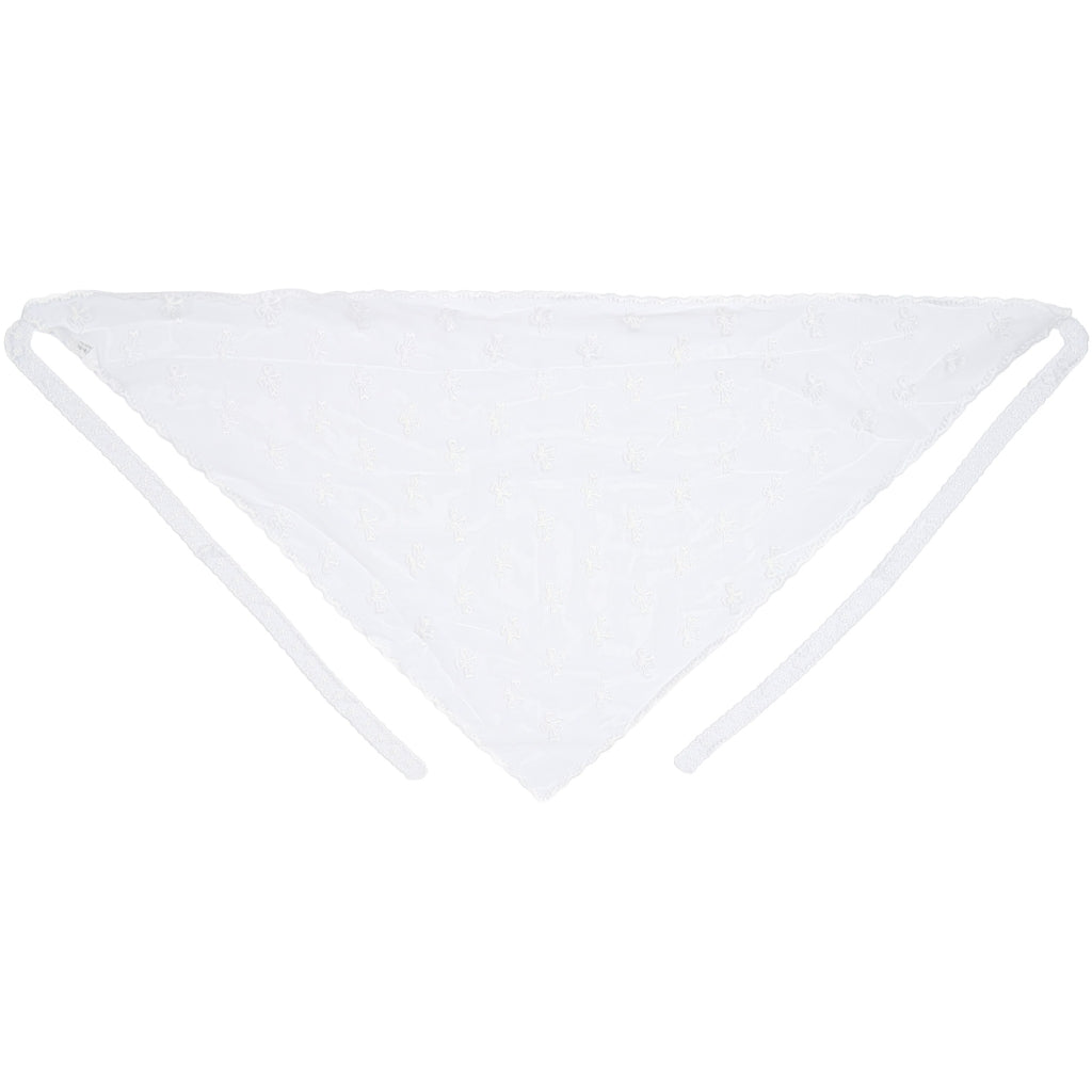 MARTA DU CHATEAU Marta du Chateau dame hofte tørklæde MdcZaria BA-3507 Scarf White