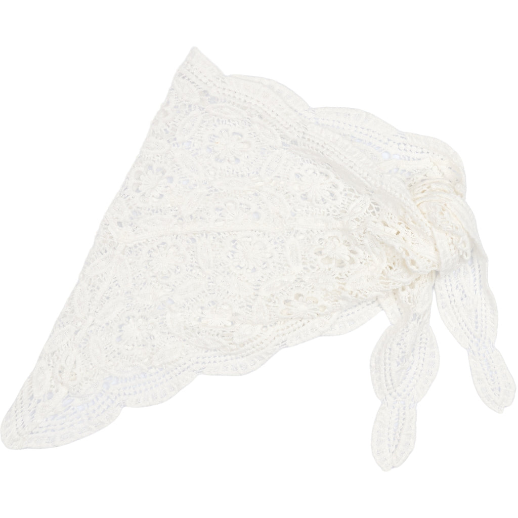 MARTA DU CHATEAU Marta du Chateau dame hofte tørklæde MdcZinnia BA-3510 Scarf White