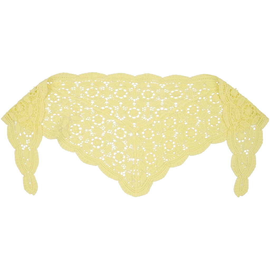 MARTA DU CHATEAU Marta du Chateau dame hofte tørklæde MdcZinnia BA-3510 Scarf Yellow