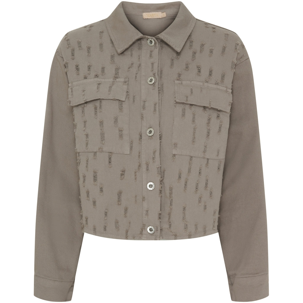 MARTA DU CHATEAU Marta du Chateau dame jakke MdcAngele 248114 Jacket Fango2060