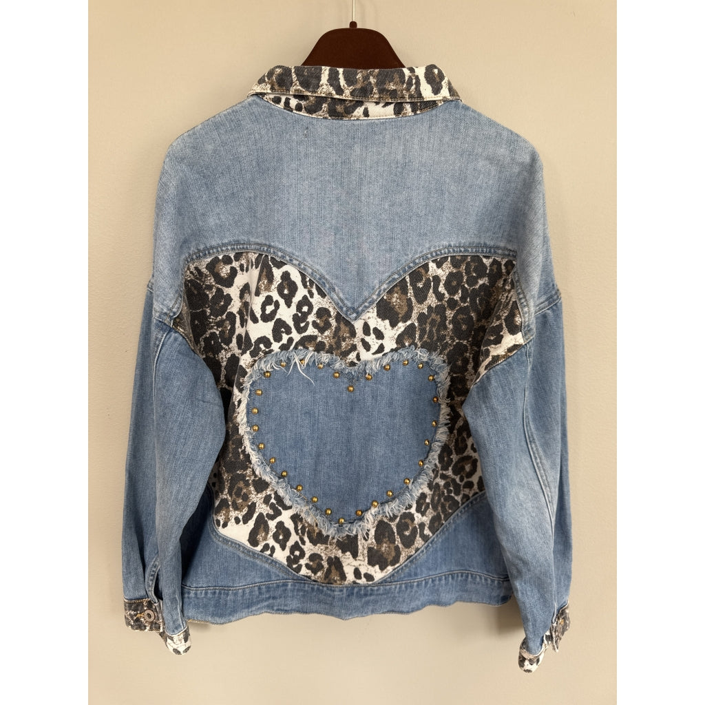 MARTA DU CHATEAU Marta du Chateau dame jakke MdcAshlyn SW1330 Jacket Denim