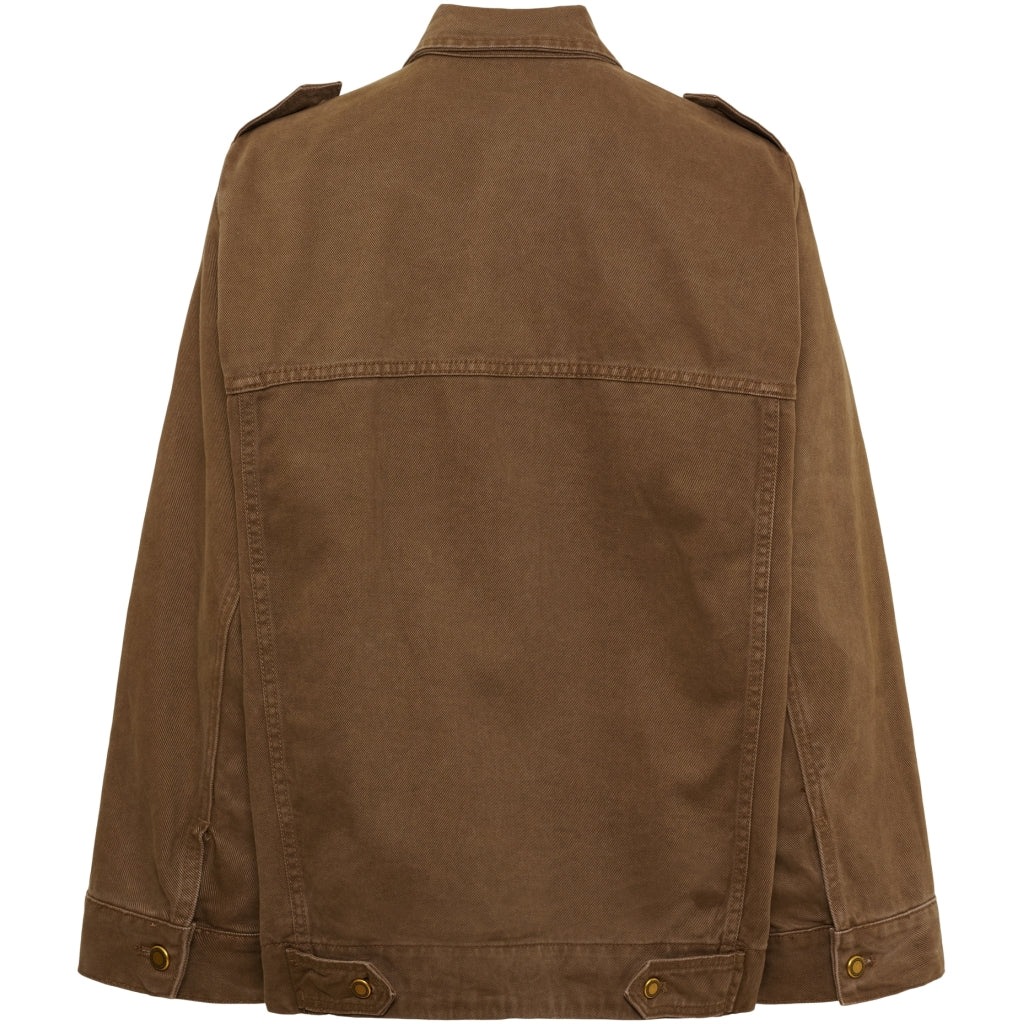 MARTA DU CHATEAU Marta du Chateau dame jakke MdcAviana SW3187 Jacket Camello