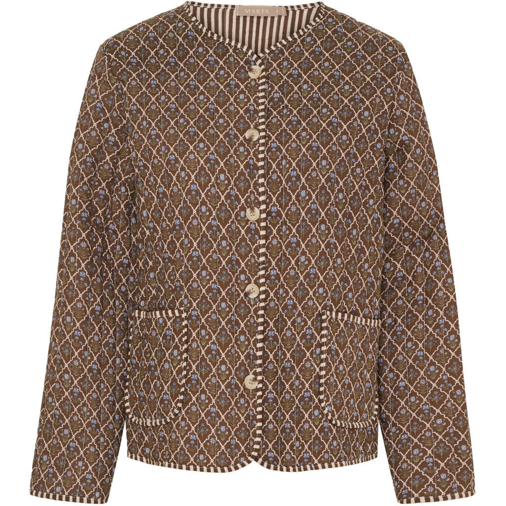 MARTA DU CHATEAU Marta du Chateau dame jakke MdcAvril 86567 Jacket Brown