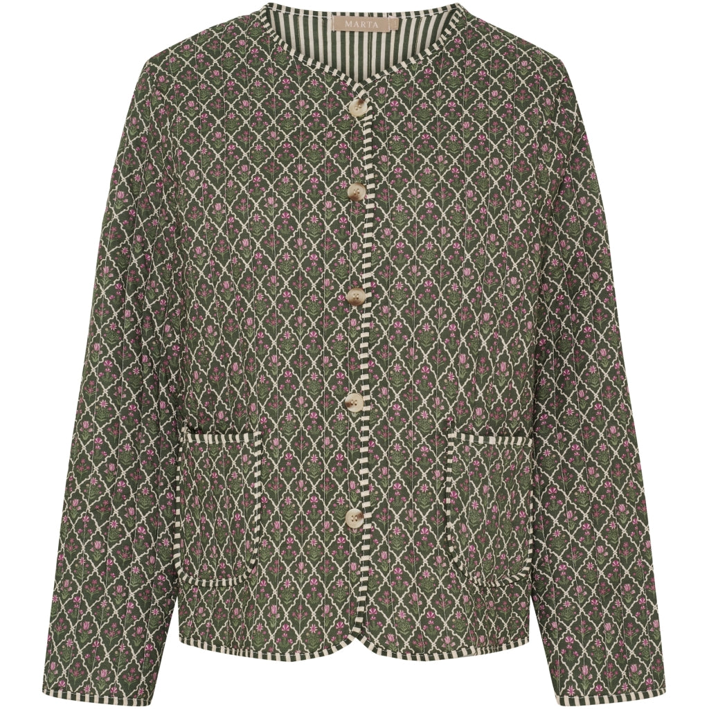 MARTA DU CHATEAU Marta du Chateau dame jakke MdcAvril 86567 Jacket Military