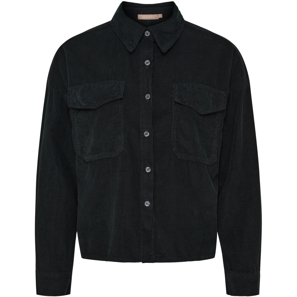 MARTA DU CHATEAU Marta du Chateau dame jakke MdcBirdie 258918V Shirt Black