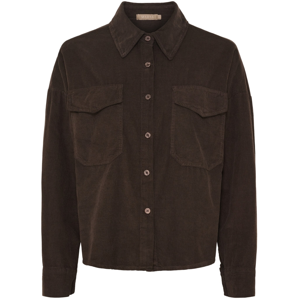 MARTA DU CHATEAU Marta du Chateau dame jakke MdcBirdie 258918V Shirt Moro635