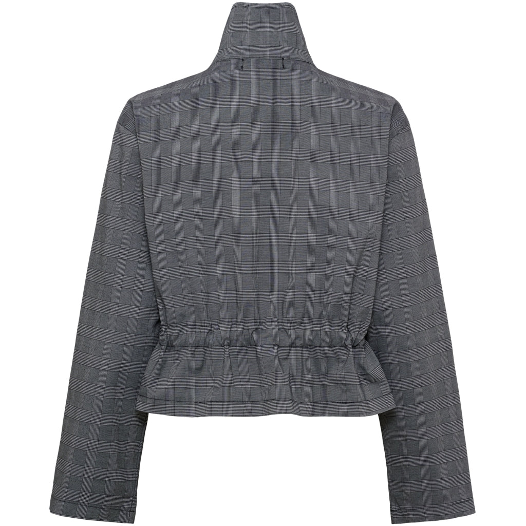 MARTA DU CHATEAU Marta du Chateau dame jakke MdcDawn 52237M Jacket Blue Check