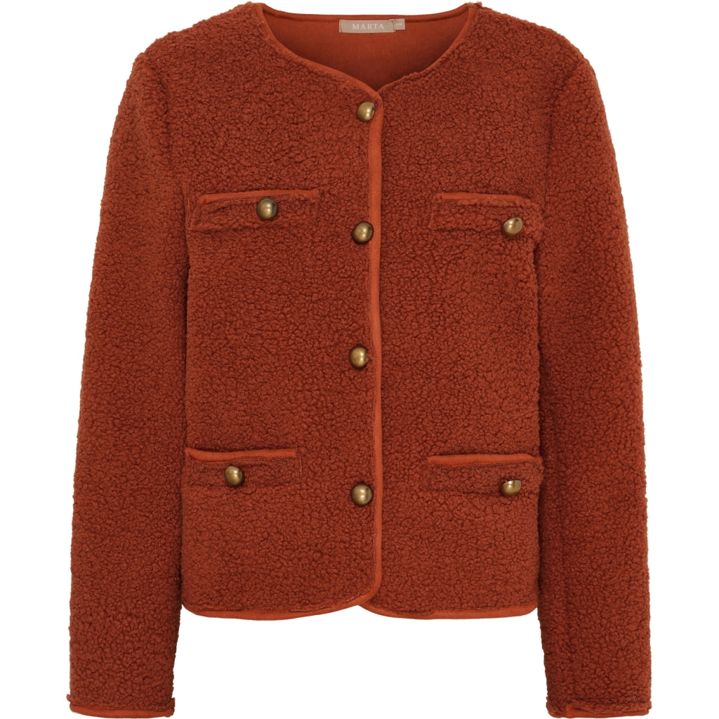 MARTA DU CHATEAU Marta du Chateau dame jakke MdcFrost 258949 Jacket Coccio