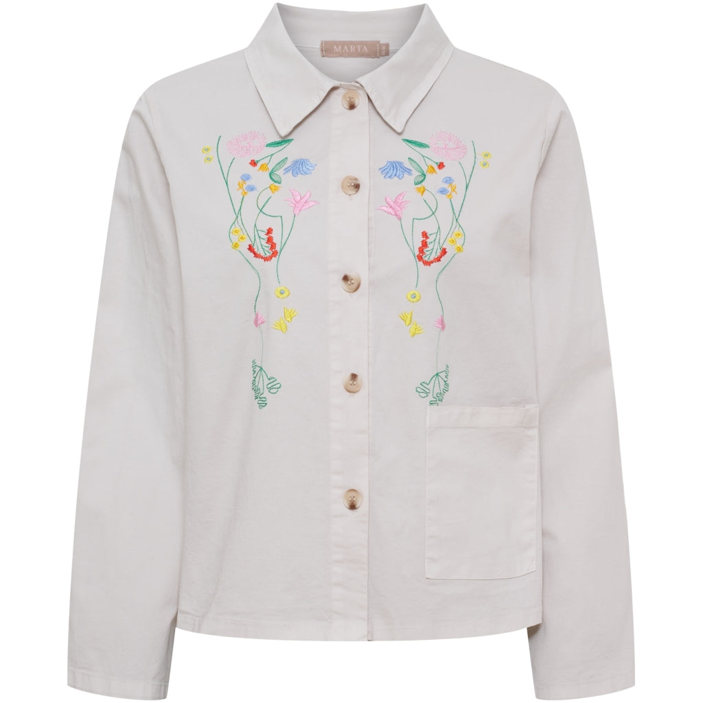 MARTA DU CHATEAU Marta du Chateau dame jakke MdcJewel 268399 Jacket Sabbia4155