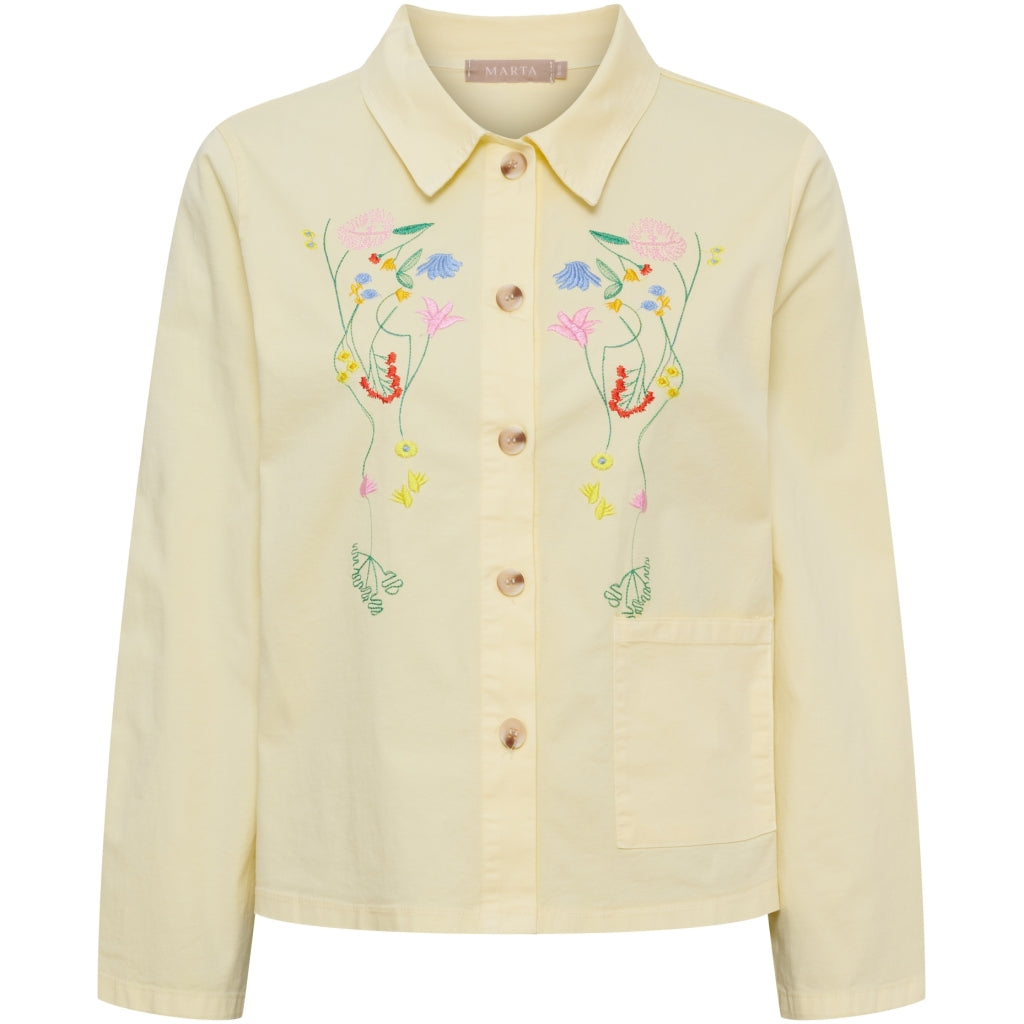 MARTA DU CHATEAU Marta du Chateau dame jakke MdcJewel 268399 Jacket Yellow6224