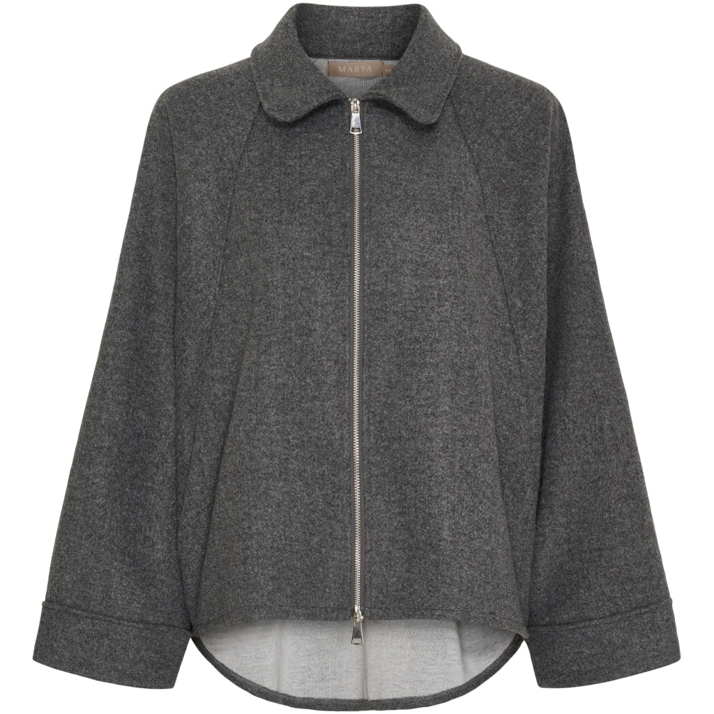 MARTA DU CHATEAU Marta du Chateau dame jakke MdcJulia 55123 Jacket Grigio10