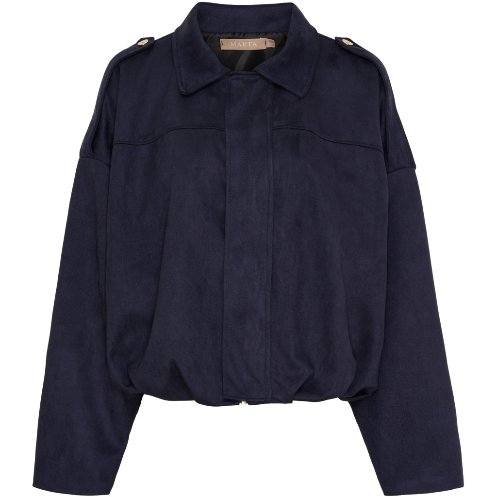MARTA DU CHATEAU Marta du Chateau dame jakke MdcKamelia 7821 Jacket Navy