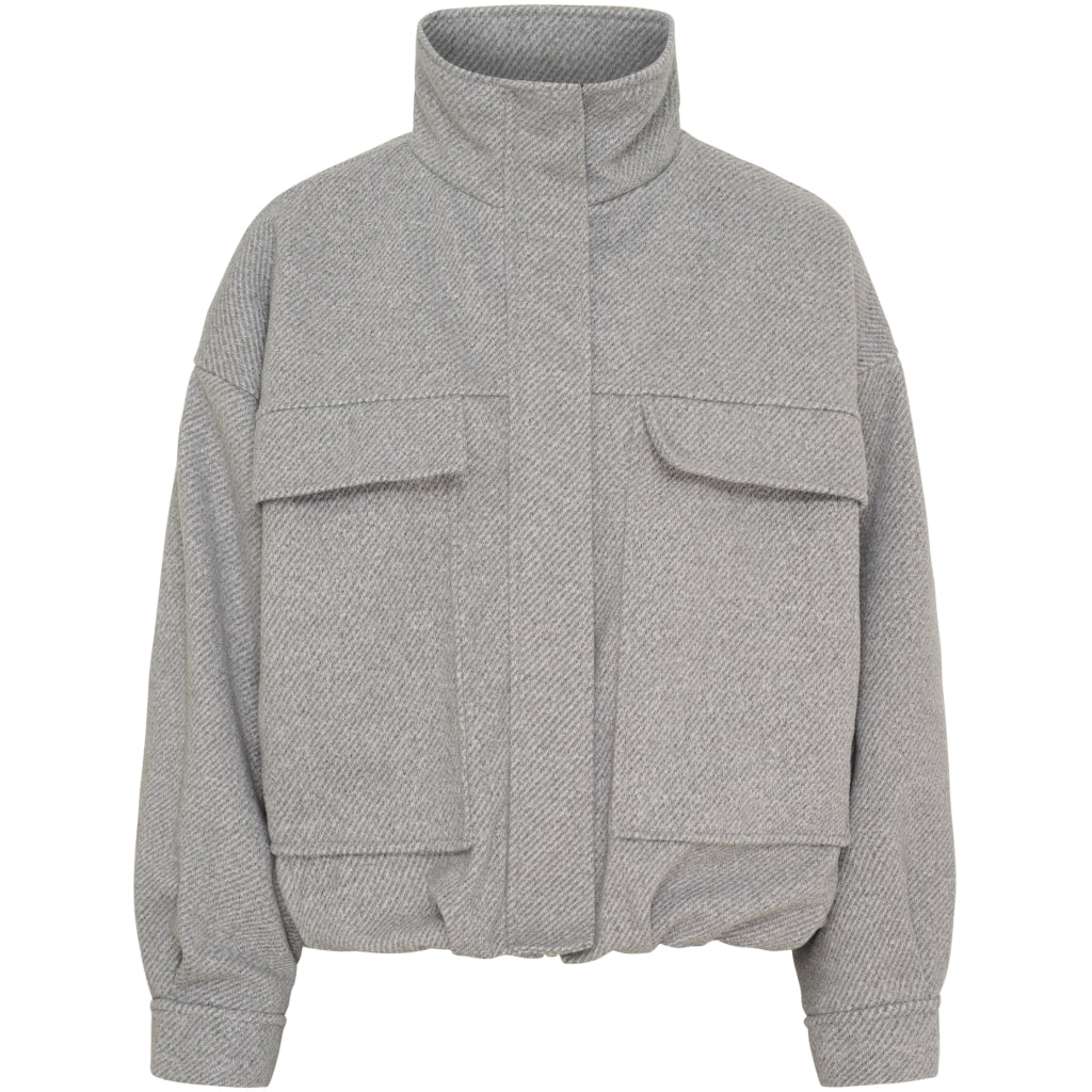 MARTA DU CHATEAU Marta du Chateau dame jakke MdcLumi 7896 Jacket Grigio