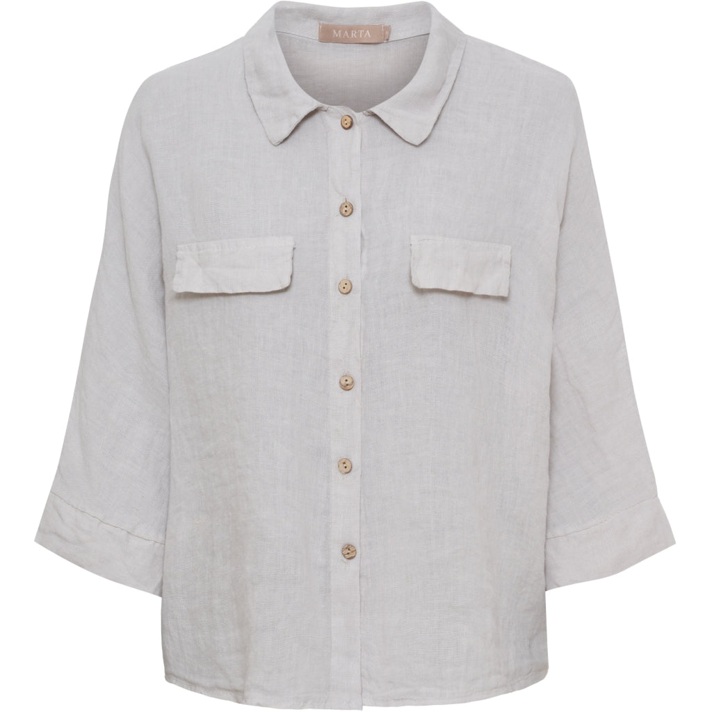 MARTA DU CHATEAU Marta du Chateau dame jakke MdcMalisa 268435 Jacket Sabbia