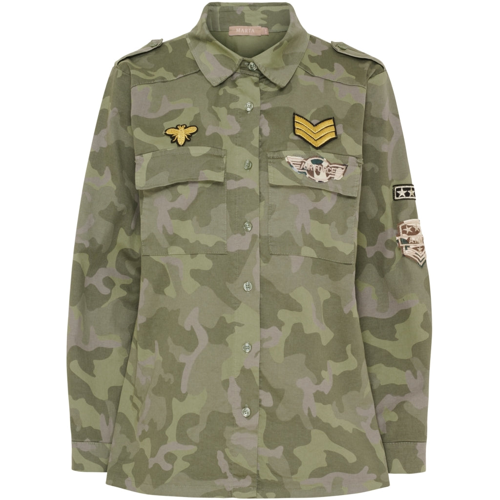 MARTA DU CHATEAU Marta du Chateau dame jakke MdcMillie 5083 Jacket Camo