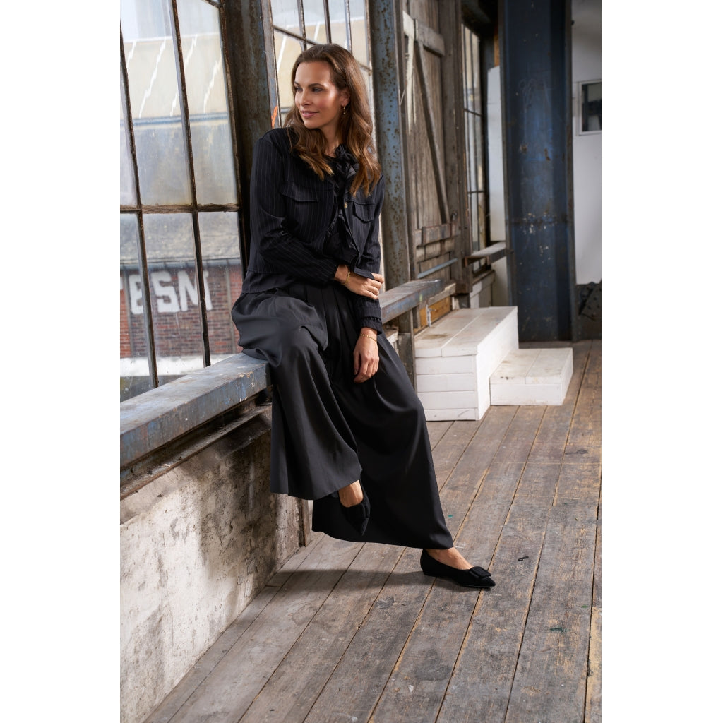 MARTA DU CHATEAU Marta du Chateau dame jakke MdcOpal 83769 Jacket Black6