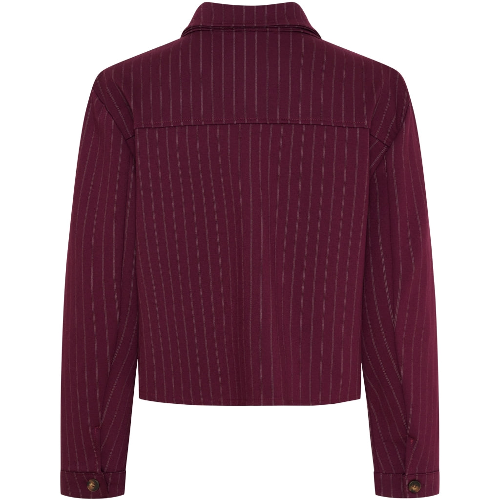 MARTA DU CHATEAU Marta du Chateau dame jakke MdcOpal 83769 Jacket Bordeaux6269
