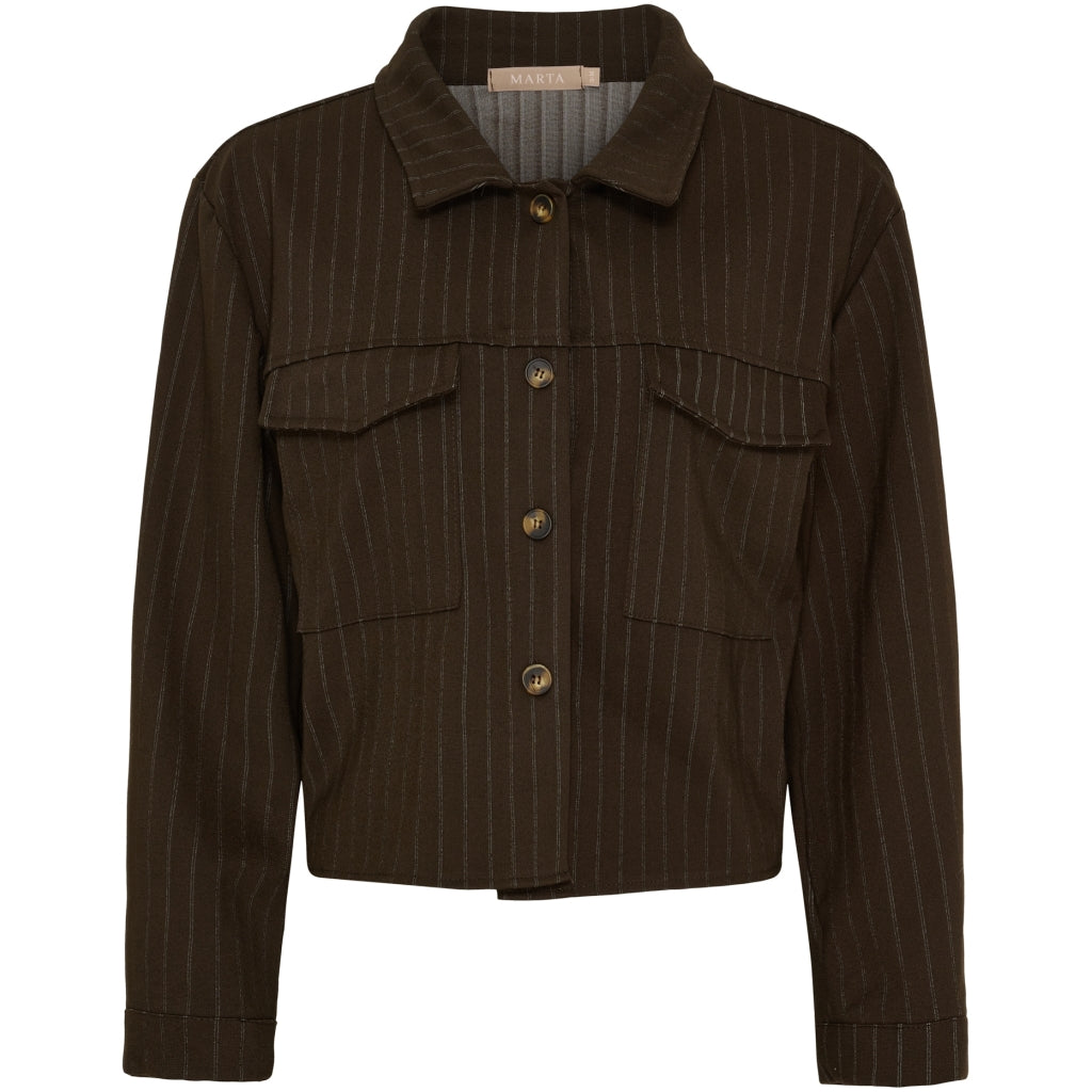 MARTA DU CHATEAU Marta du Chateau dame jakke MdcOpal 83769 Jacket Moro4