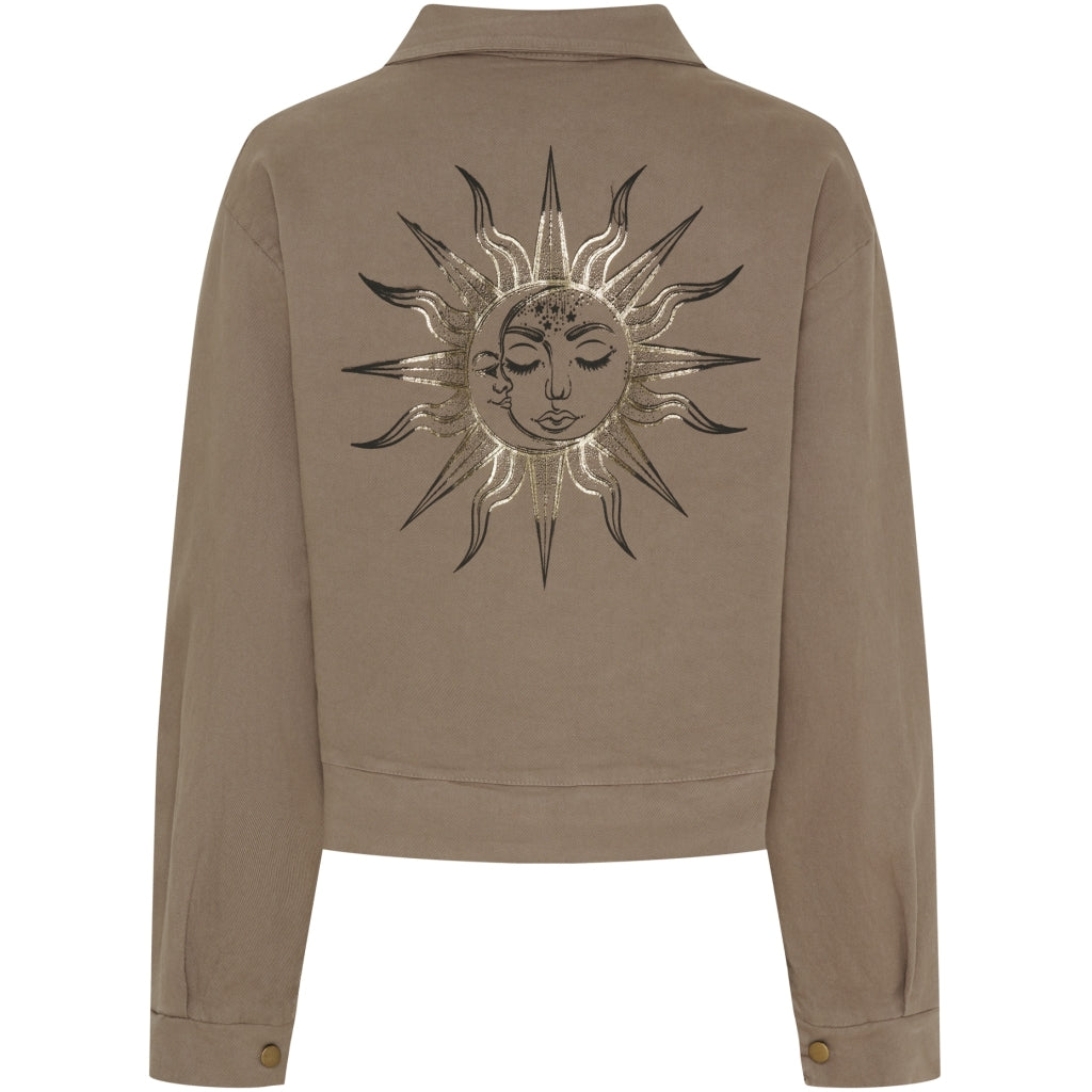 MARTA DU CHATEAU Marta du Chateau dame jakke MdcPaloma 21536 Restudsalg Fango