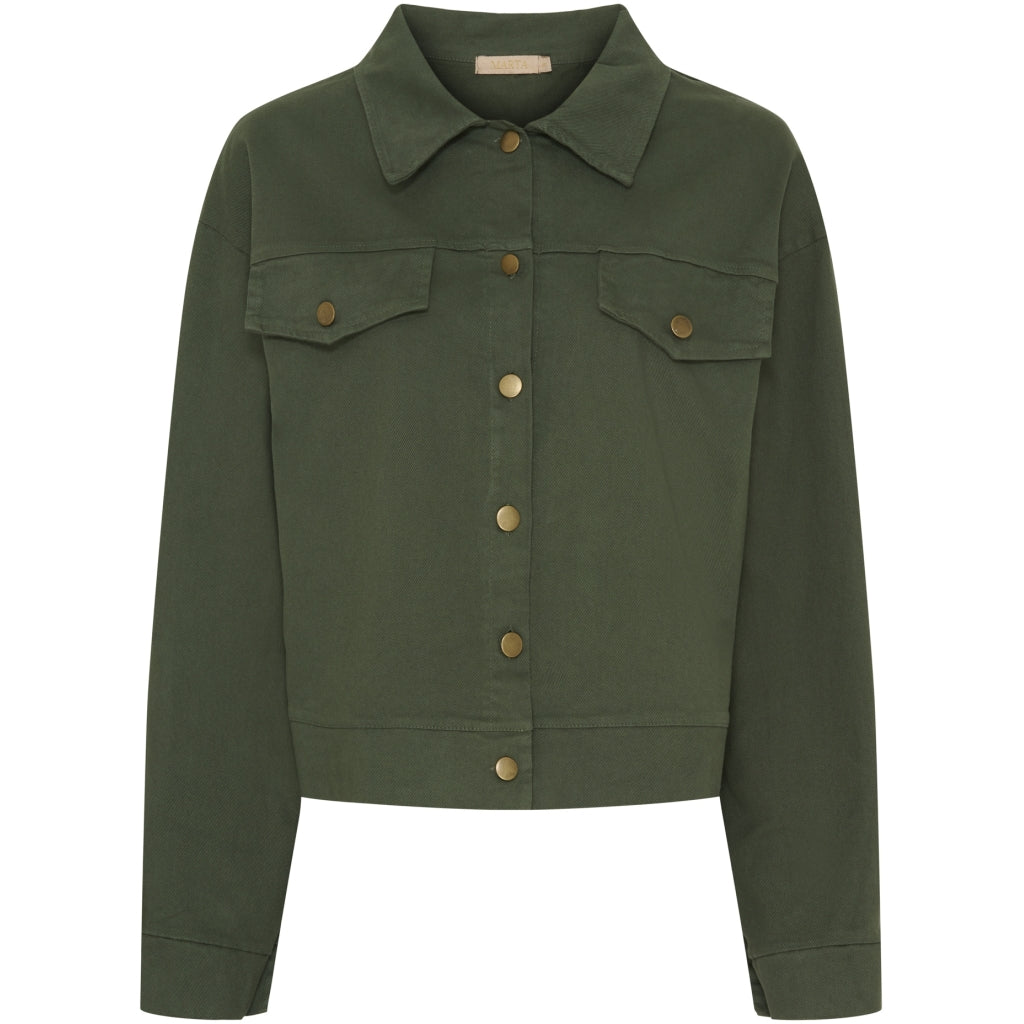 MARTA DU CHATEAU Marta du Chateau dame jakke MdcPaloma 21536 Restudsalg Militairy