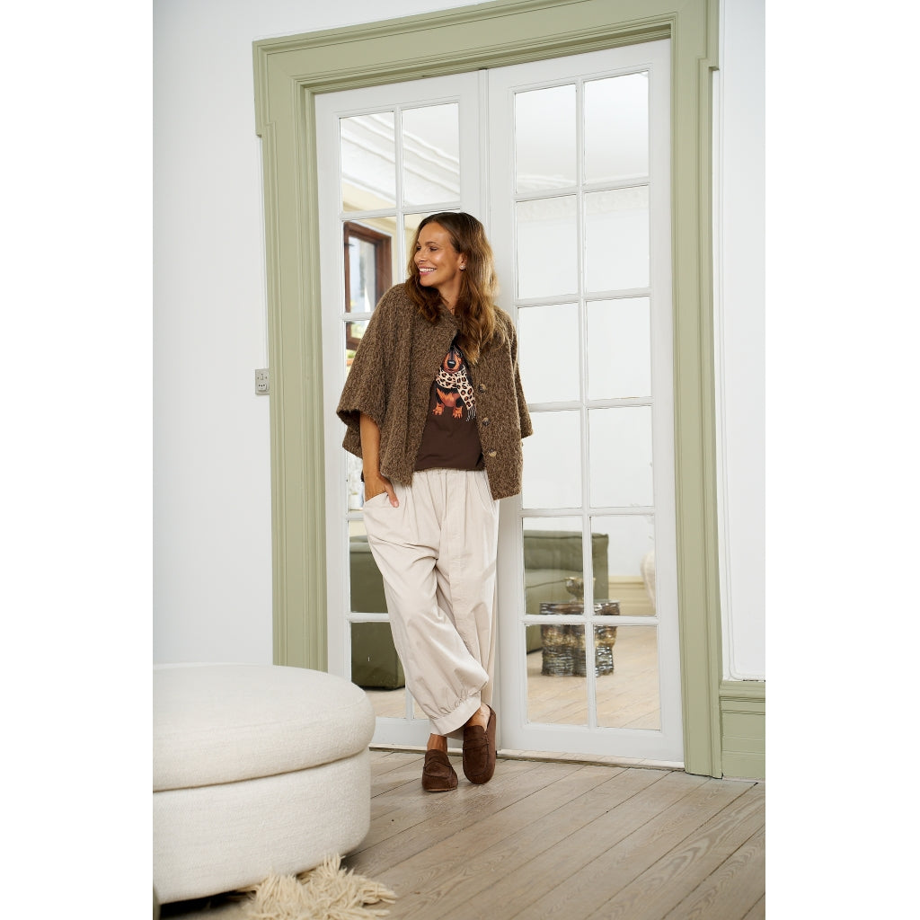 MARTA DU CHATEAU Marta du Chateau dame jakke MdcRiviera 248370W Jacket Marrone