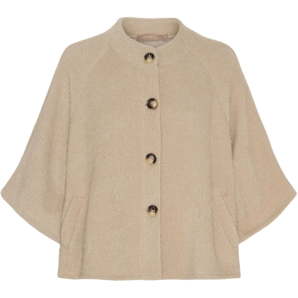 MARTA DU CHATEAU Marta du Chateau dame jakke MdcThunder 248370 Jacket Beige02