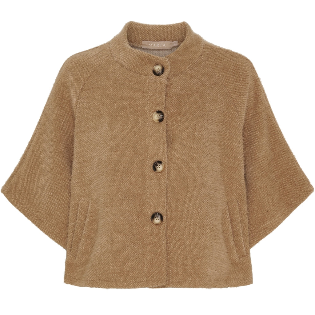 MARTA DU CHATEAU Marta du Chateau dame jakke MdcThunder 248370 Jacket Camello103