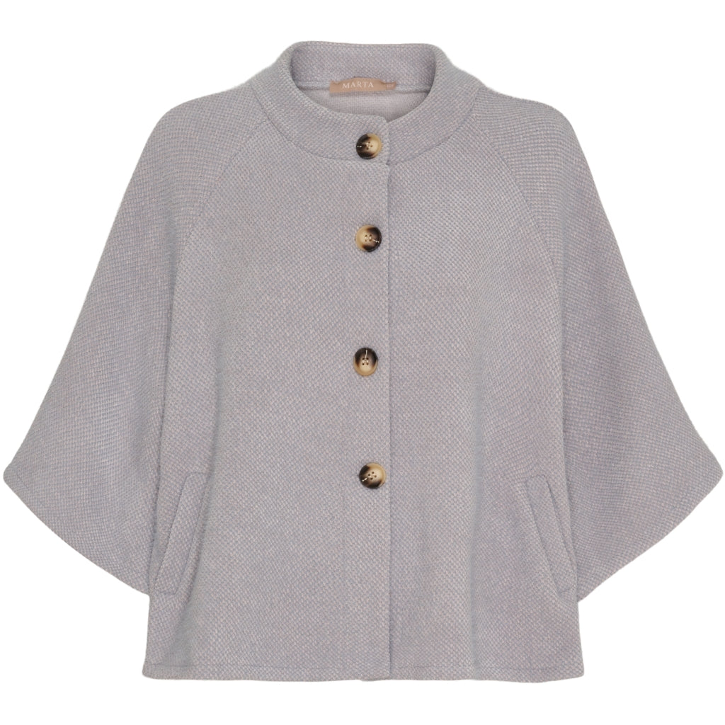 MARTA DU CHATEAU Marta du Chateau dame jakke MdcThunder 248370 Jacket LightGrey/Blue94