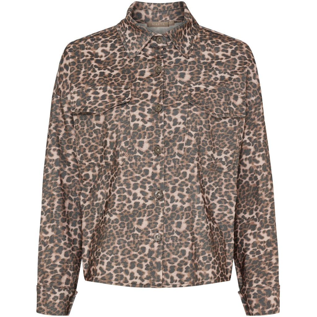 MARTA DU CHATEAU Marta du Chateau dame jakke MdcThyra 258918B Shirt Leo
