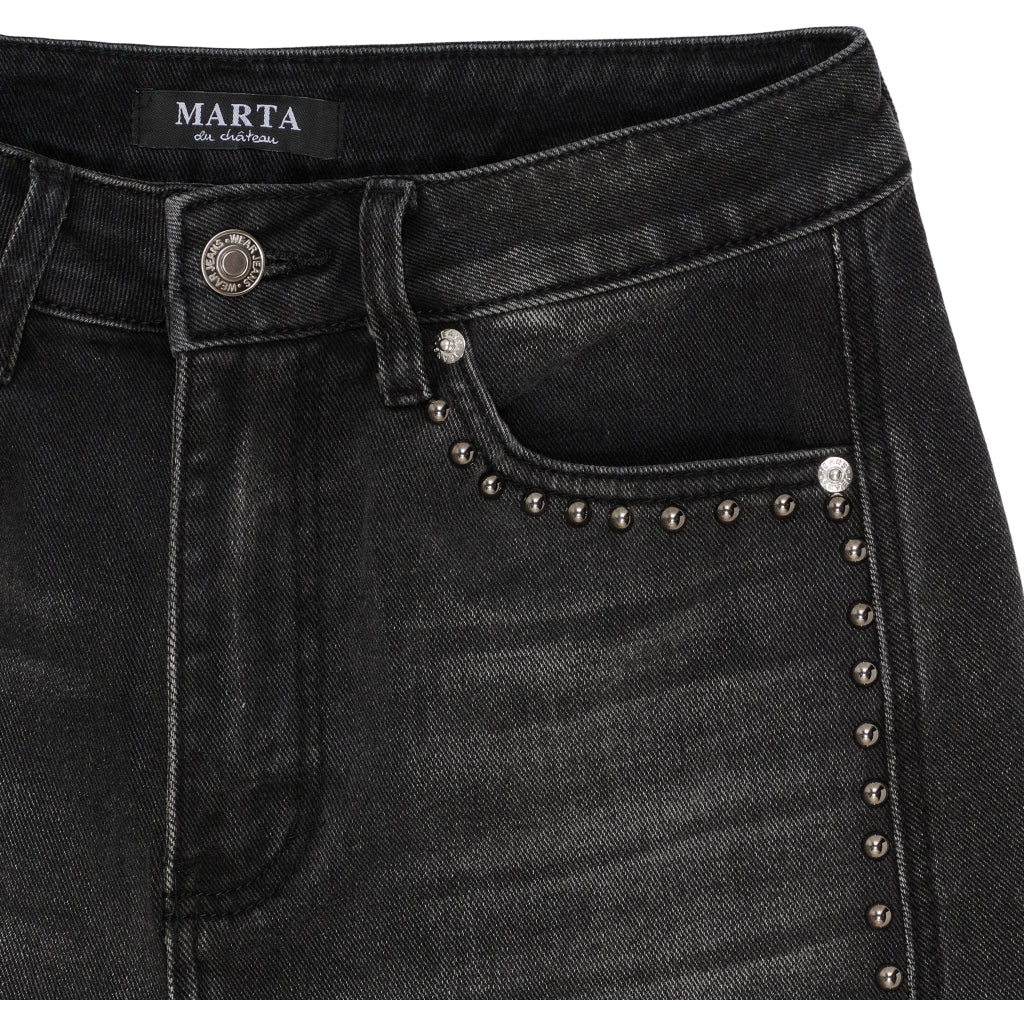 MARTA DU CHATEAU Marta du Chateau dame jeans MdcIngeborg MDC213-8529 Jeans Grey