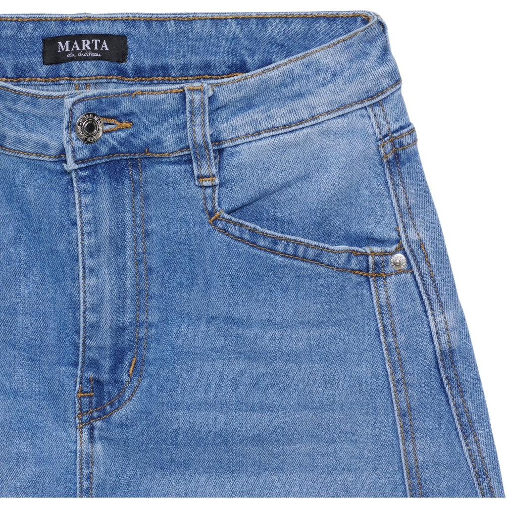 MARTA DU CHATEAU Marta du Chateau dame jeans MdcMira MDC251-JP9067 Jeans Denim