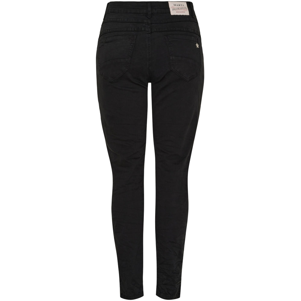 Marta du Chateau dam jeans MdcNahla MDC227-2533 - Black Denim