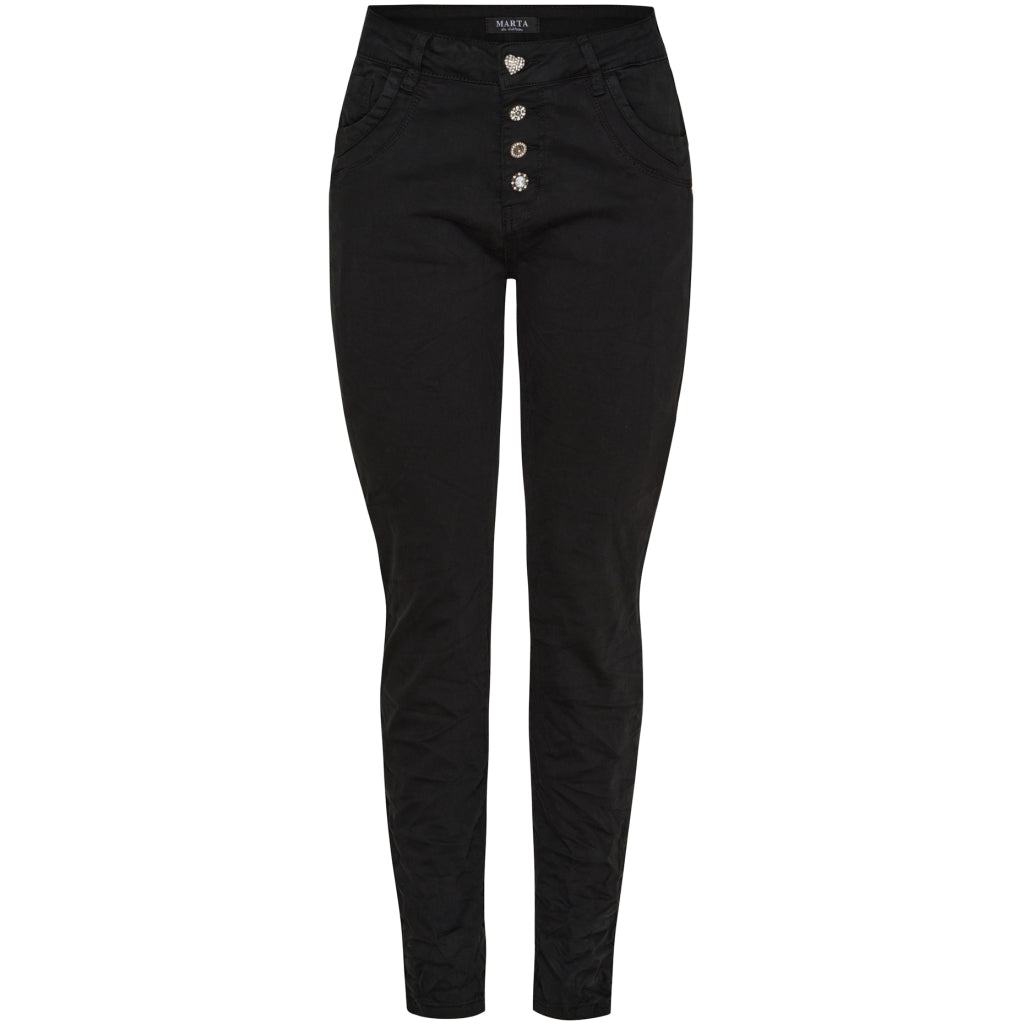 MARTA DU CHATEAU Marta du Chateau dame jeans MdcNahla MDC227-2533 Jeans Black Denim