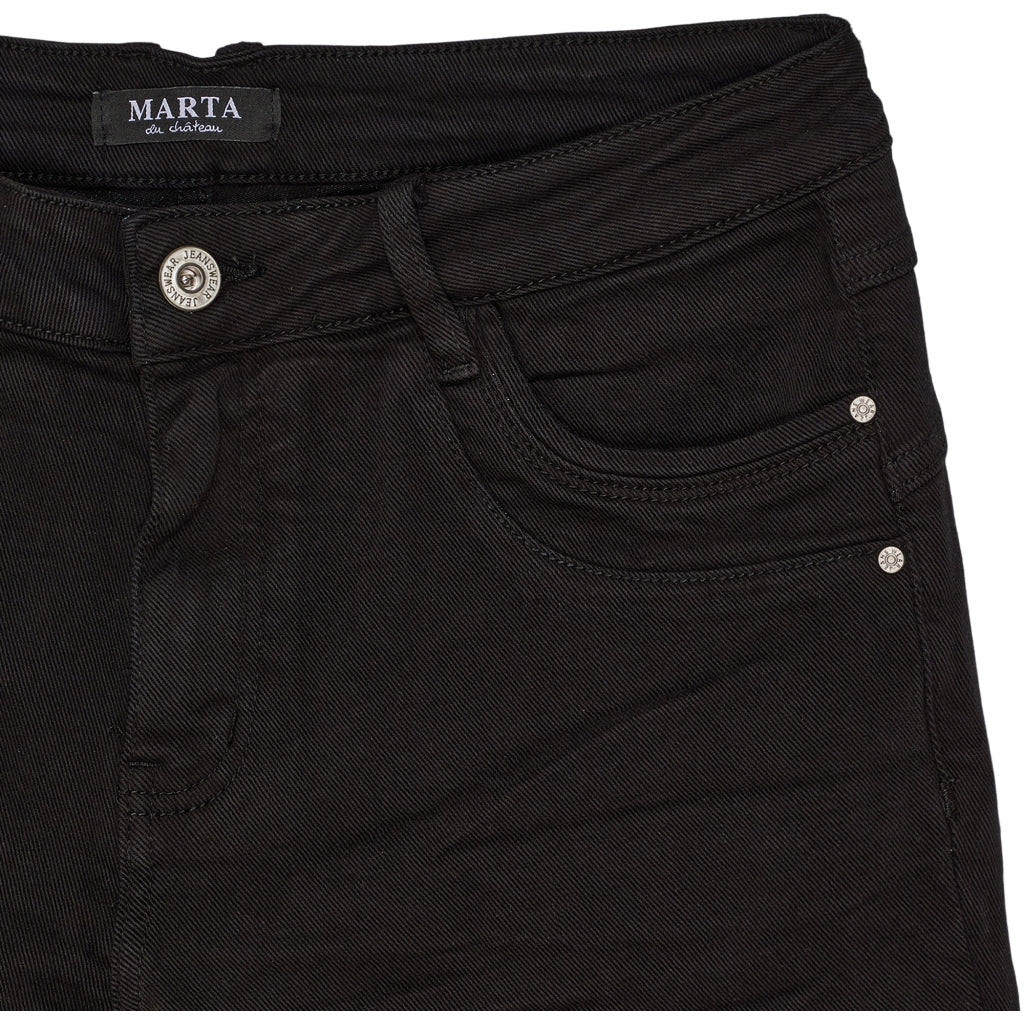 MARTA DU CHATEAU Marta du Chateau dame jeans MdcNora MDC229-8711 Jeans Black
